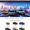 Mẫu website bán xe ô tô Vinfast