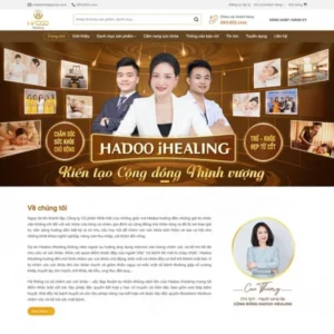 Mẫu website mỹ phẩm 18