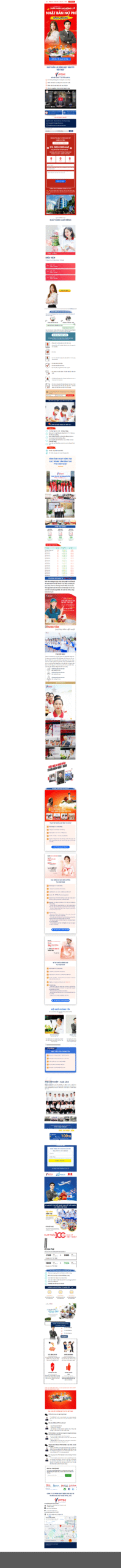 Mẫu website xuất khẩu lao động 09