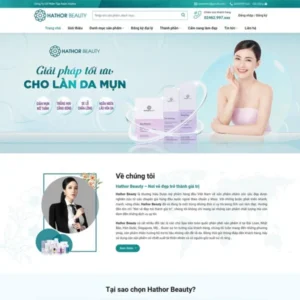 Mẫu website mỹ phẩm 16
