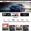 Mẫu website đánh giá, mua bán ô tô