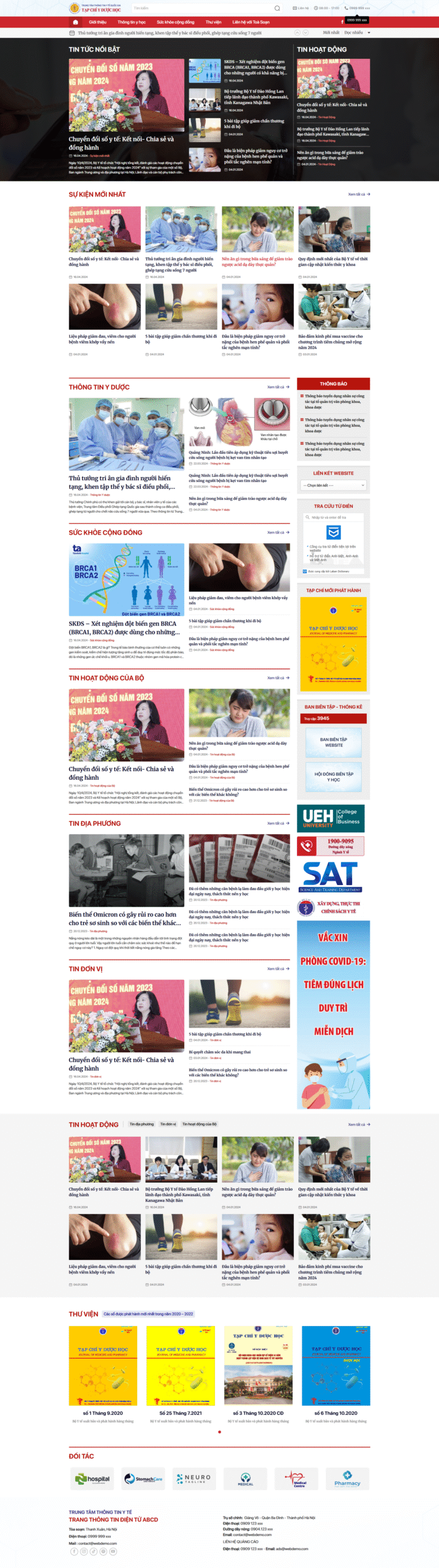 Mẫu website tin tức 26