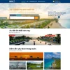 Mẫu website du lịch 22 (giống ivivu)