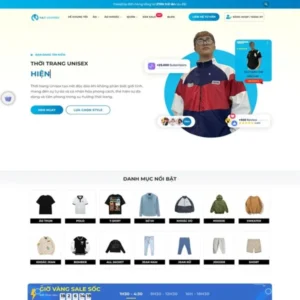 Mẫu website thời trang 17