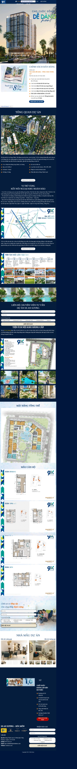 Mẫu website bất động sản 42