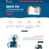 Mẫu website Elementor dịch vụ xuất bản sách