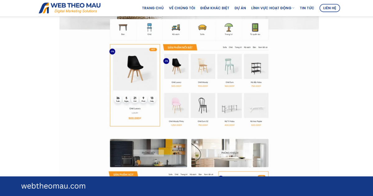 Mẫu Website
