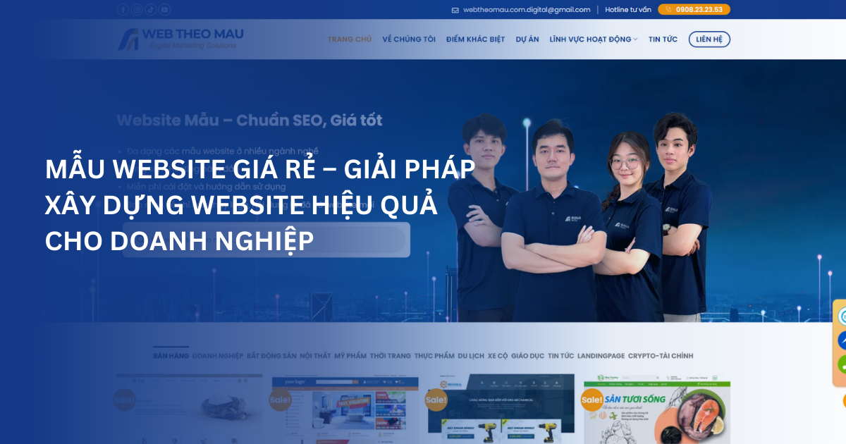 Mẫu Website